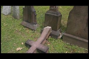 The Date — graveyard crosses